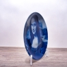 Sammelteller Berlin Design - Serie: Da Vinci - Mona Lisa  - blaues Porzellan  - Auflage 5.000 - Made in Germany - 9E1 - TOP Zustand