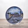 Sammelteller, Städteteller: Bremer Handmalerei, Das Rathaus, handgemalt, signiert - Berlin Design - Made in Germany - Zustand 1 bis 2 - 8B2