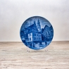 Sammelteller Berlin Design - Städteteller Celle- Rathaus und Stadtkirche - blaues Porzellan - Made in Germany - 9D2 - TOP Zustand