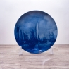 Sammelteller Berlin Design - Serie: Van de Felde - Überfahrt Karl  - blaues Porzellan  - Auflage 5.000 - Made in Germany - 9E2 - TOP Zustand