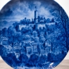 Sammelteller, Städteteller: Bielefeld - Berlin Design - blaues Porzellan  - Made in Germany - 9E2 - TOP Zustand