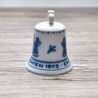 Weihnachtsglocke - Berlin Design - 1973 - blaues Porzellan - Made in Germany - 8D3 - TOP Zustand - limitiert
