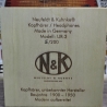 Kopfhörer Neufeldt&Kuhnke , Modell UR-2 aus ca. 1920, Kopfgröße XS-M, modern aufbereitet, mit Holzkiste, limitierte Auflage 5/200