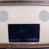 Röhrenradio Retromod: Melodia Radio mit Android Radio (Touchscreen Wifi, Bluetooth) umgebaut - 4 moderne Ground Zero Speaker - Einzelstück
