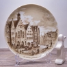 Sammelteller Berlin Design - Städteteller Frankfurt- Der Römerberg zu Frankfurt um 1829 - Made in West Germany - 9D2 - TOP Zustand