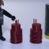 Lautsprecherstecker Paar für Goodmans Lautsprecher mit DIN ähnlichem Anschluss (Strichpunkt) für Kabel bis zu 4 Quadratmillimeter - LSDN-3