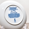 Sammelteller, Städteteller: Stuttgart - Berlin Design - blaues Porzellan  - Made in Germany - mit Karton - 8E2 - TOP Zustand