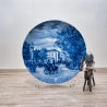 Sammelteller Berlin Design - Serie: Alt Bremen - Das Herdentor  - blaues Porzellan  - Auflage 3.000 - Made in Germany - 9D1 - TOP Zustand