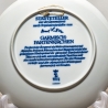 Sammelteller, Städteteller: Garmisch Partenkirchen - Berlin Design - blaues Porzellan  - Made in Germany - mit Karton - 8C2 - TOP Zustand