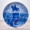 Sammelteller Berlin Design - Serie: Alt Hannover - Ernst August - blaues Porzellan -  Auflage 27/3000 Made in Germany - 9D1 - TOP Zustand