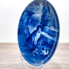 Sammelteller Muttertag: 1975 Katzen - Berlin Design - blaues Porzellan  - Made in West Germany - 19,5 cm - 8B3 - TOP Zustand