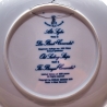 Sammelteller Schiff - Bark Concordia 6/1250 - Berlin Design Nautica - blaues Porzellan - begrenzte Auflage - Made in West Germany (9E2) TOP