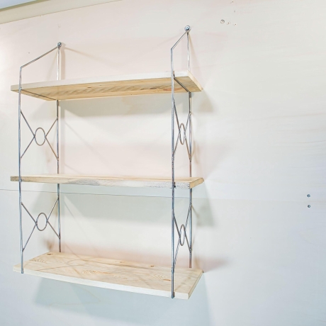 String Regal, Nuten Variante (Lübke, Vitsoe), restauriert