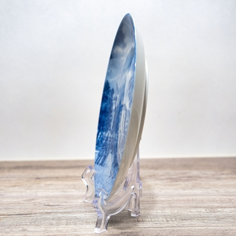 Sammelteller Berlin Design - Serie: Alt Bremen - Das Herdentor  - blaues Porzellan  - Auflage 3.000 - Made in Germany - 9D1 - TOP Zustand