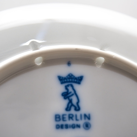 Sammelteller Berlin Design - Serie: Alt Bremen - Krameramtshaus  - blaues Porzellan  - Auflage 3.000 - Made in Germany - 9D1 - TOP Zustand