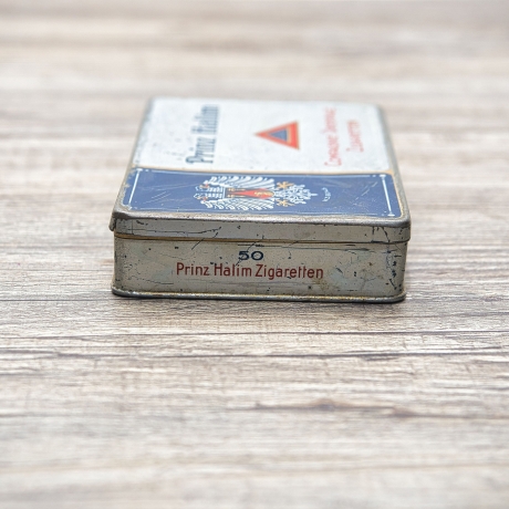 Vintage Blech Zigarettendose - Prinz Halim - Compagnie Orientale Zigarettenfabrik -  wahrscheinlich aus den 1910er Jahren 9C2