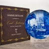 Sammelteller: Der Antiquar / Carl Spitzweg - Berlin Design - blaues Porzellan  - Nummer 7 von 5000 - mit Karton - TOP Zustand - 8D2