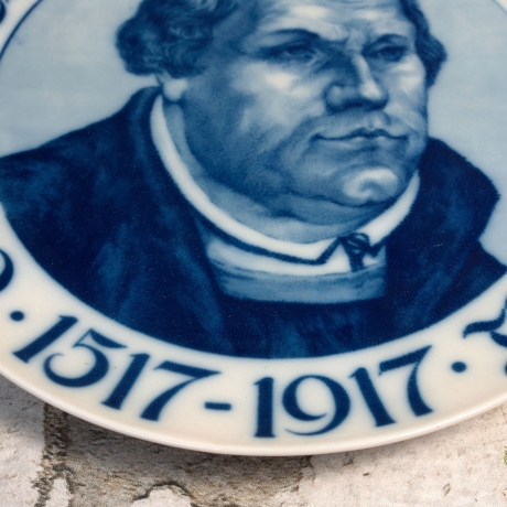 Sammelteller von 1917: 400 Jahre Martin Luther - Rosenthal Kunst Abteilung Selb Bavaria. Zustand 1A (8F)