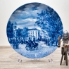 Sammelteller Berlin Design - Serie: Alt Bremen - Das Herdentor  - blaues Porzellan  - Auflage 3.000 - Made in Germany - 9D1 - TOP Zustand