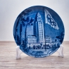 Sammelteller Berlin Design - Olympischen Spiele 1984 in Los Angeles - blaues Porzellan - Made in Germany - 9D1 - TOP Zustand