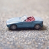 Herpa BMW Z1 Modellauto in blau metallic – Maßstab 1:87 – Perfektes Sammlerstück für BMW-Fans und Modellauto-Liebhaber H0 1/87