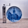 Sammelteller Berlin Design - Städteteller Hagen - Rathaus um 1900 - blaues Porzellan - Made in Germany - 9D2 - TOP Zustand