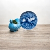 Sammelteller Muttertag: 1972 Rotkehlchen - Berlin Design - blaues Porzellan  - Made in West Germany - 19,5 cm - 8B3 - TOP Zustand