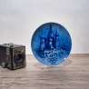 Sammelteller Berlin Design - Olympischen Spiele in Moskau - blaues Porzellan - Made in Germany - 9E1 - TOP Zustand