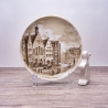 Sammelteller Berlin Design - Städteteller Frankfurt- Der Römerberg zu Frankfurt um 1829 - Made in West Germany - 9D2 - TOP Zustand