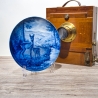 Sammelteller Muttertag: 1976 Rehe - Berlin Design - blaues Porzellan  - Made in West Germany - 19,5 cm - 8B3 - TOP Zustand