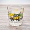 Außergewöhnliche Sammel-Gläser - Motiv: diverse Oldtimer - Farbiger Aufdruck - 2er-Set -  9C2