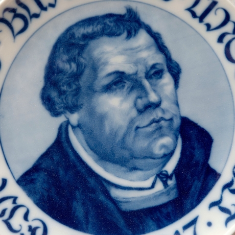 Sammelteller von 1917: 400 Jahre Martin Luther - Rosenthal Kunst Abteilung Selb Bavaria. Zustand 1A (8F)