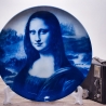 Sammelteller Berlin Design - Serie: Da Vinci - Mona Lisa  - blaues Porzellan  - Auflage 5.000 - Made in Germany - 9E1 - TOP Zustand