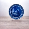 Sammelteller Berlin Design - Geograph nach Johannes Vermeer, blaues Porzellan  - Made in Germany - 9E3 - TOP Zustand