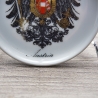 Untersetzer der unbekannten Firma Hassenpflug, Sammelteller - Motiv: Wappen Österreich - schlechter Zustand - VINTAGE- 9B1