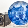 Sammelteller Berlin Design - Serie: Alt Bremen - Krameramtshaus  - blaues Porzellan  - Auflage 3.000 - Made in Germany - 9D1 - TOP Zustand