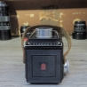 Plascaflex Rollfilmkamera aus den 1950er Jahren in überraschend gutem Zustand. Alles funktioniert. Blende, Verschluss und Sucher geprüft.