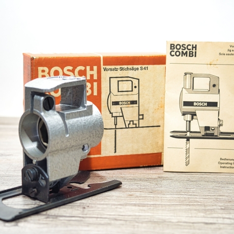 Bosch Combi Vorsatz-Stichsäge S41 - originalverpackt - funktionsfähig und in einwandfreiem Zustand - 9E2
