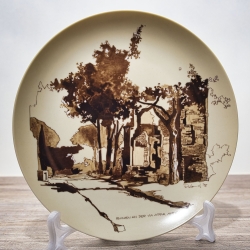 Sammelteller Berlin Design - Römische Impressionen - Ruinen an der Via Appia Antica - Made in Germany - 9E1 - TOP Zustand