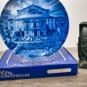 Sammelteller, Städteteller: Bayreuth - Berlin Design - blaues Porzellan  - Made in Germany - mit Karton - 8C1 - TOP Zustand
