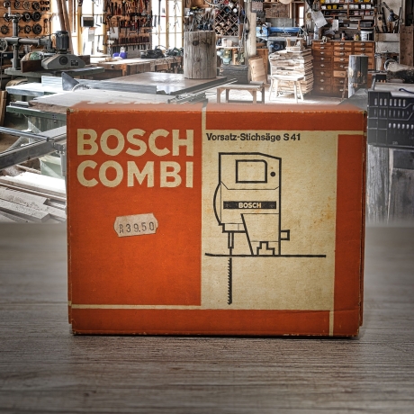 Bosch Combi Vorsatz-Stichsäge S41 - originalverpackt - funktionsfähig und in einwandfreiem Zustand - 9E2