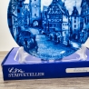 Sammelteller, Städteteller: Rothenburg ob der Tauber - Berlin Design - blaues Porzellan  - Made in Germany - mit Karton - 8C2 - TOP Zustand