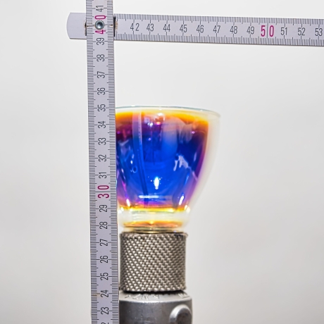 Kleinserie: Original Feuerwehr Spritze als Tischlampe, E14, Schuko Stecker, Schnurzwischenschalter | Limitierte Auflage mit Zertifikat