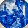 Sammelteller: Die Dachstube / Carl Spitzweg - Berlin Design - blaues Porzellan  - Nummer 10 von 5000 - mit Karton - TOP Zustand - 8D2