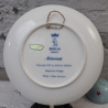 Weihnachtsteller - 1972: Michelstadt - von Berlin Design - blaues Porzellan - begrenzte Auflage - Made in West Germany - TOP Zustand (8E3)