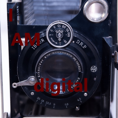 Balgenkamera Umbausatz 9x12 D-Back. Ermöglicht den Anschluss einer Digitalkamera an eine Laufbodenkamera, Plattenkamera bzw. Balgenkamera