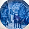 Sammelteller Berlin Design - Serie: Alt Bremen - Ratskeller 1860  - blaues Porzellan  - Auflage 3.000 - Made in Germany - 9D1 - TOP Zustand