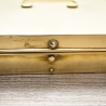Messing Schatulle, Kästchen unbekannter Herkunft, vermutlich 1960er Jahre - 9B1