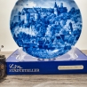 Sammelteller, Städteteller: Heidenheim an der Brenz - Berlin Design - blaues Porzellan  - Made in Germany - mit Karton - 8D1 - TOP Zustand