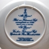 Sammelteller Berlin Design - Serie: Alt Bremen - Blick von Kehrm.  - blaues Porzellan  - Auflage 3.000 - Made in Germany - 9D1 - TOP Zustand